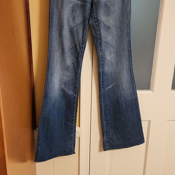 Citizens of Humanity "Faye #003" Low Waist Full Leg Jeans Size 28 US 6 - Picture 3 of 11